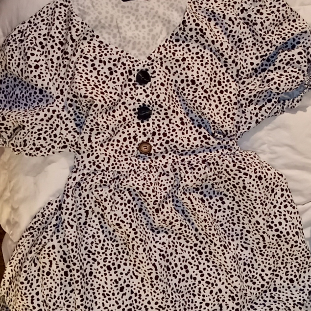 Poka dot dress